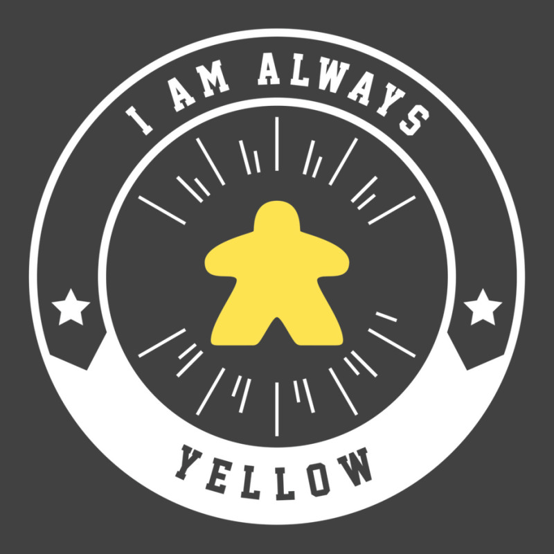 I Am Always Yellow Meeple   Board Games And Meeple Vintage T-Shirt by slavissweersq | Artistshot