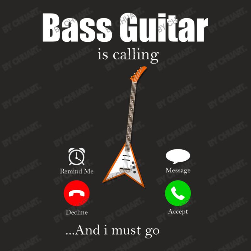 Bass Guitar Bassist Guitarist Gift Instrument (9) Ladies Fitted T-Shirt by ChuArt. | Artistshot