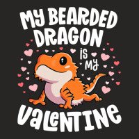 Funny Valentines Day Kawaii Bearded Dragon Lover S Ladies Fitted T-shirt | Artistshot