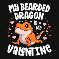 Funny Valentines Day Kawaii Bearded Dragon Lover S Scorecard Crop Tee | Artistshot