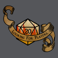 Looking For Players Flaming D20 T Shirt Ladies Fitted T-shirt | Artistshot