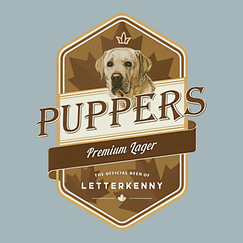 Letterkenny Puppers Premium Lager Beer T Shirt Unisex Sherpa-Lined Denim Jacket by scrabeck | Artistshot