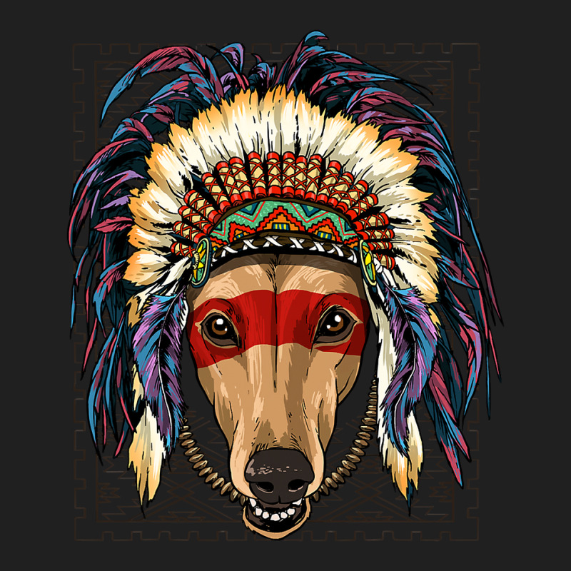 Native Indian Greyhound Native American Indian Dog Ladies Polo Shirt by whoretacarpal | Artistshot