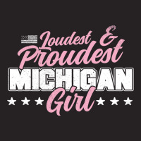 Michigan Girl Proud Great Lake Patriotic Mi State  Vintage Cap | Artistshot