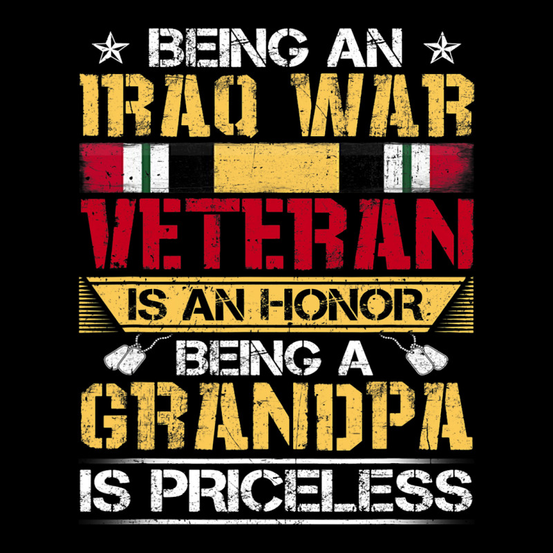 Being An Iraq War Veteran Is An Honor Grandpa Is P Pocket T-shirt | Artistshot