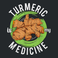 Turmeric Is My Medicine Herbal Herbalist Day Herba Crewneck Sweatshirt | Artistshot