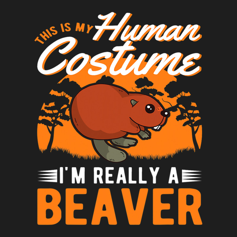 Beaver Human Costume Halloween Beaver Classic T-shirt | Artistshot