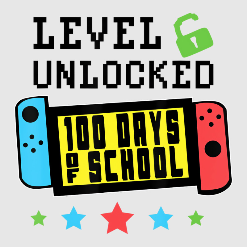 Level Unlocked 100 Days Of School Gamer Graphic Ar Unisex Jogger by holden | Artistshot