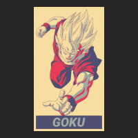 Goku Ladies Fitted T-shirt | Artistshot