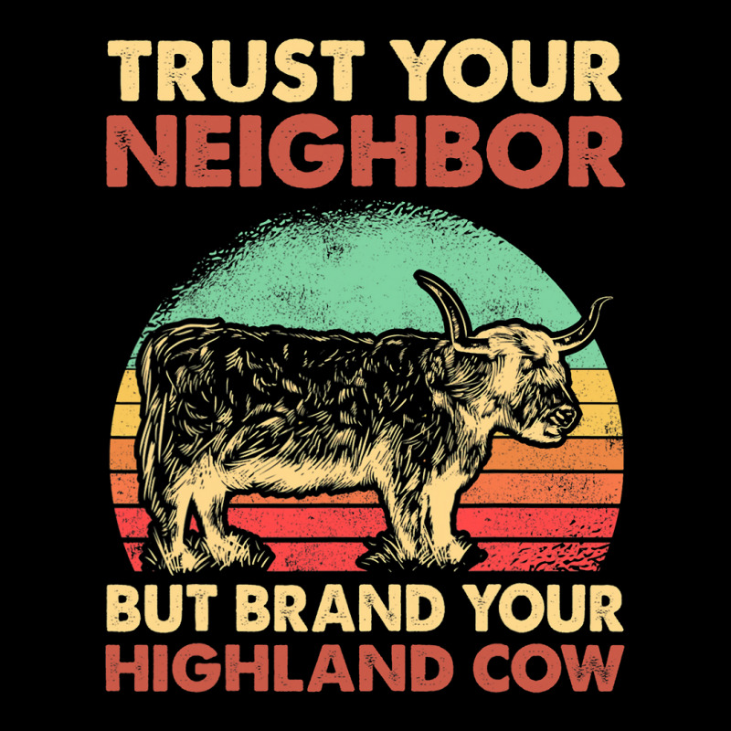 Highland Cattle Breeder Hairy Cow Farmer Highland  Zipper Hoodie | Artistshot