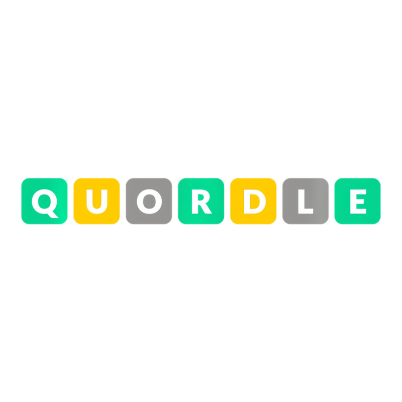 Quordle Online Word Daily Word Puzzle Game Gift Pu V-neck Tee | Artistshot