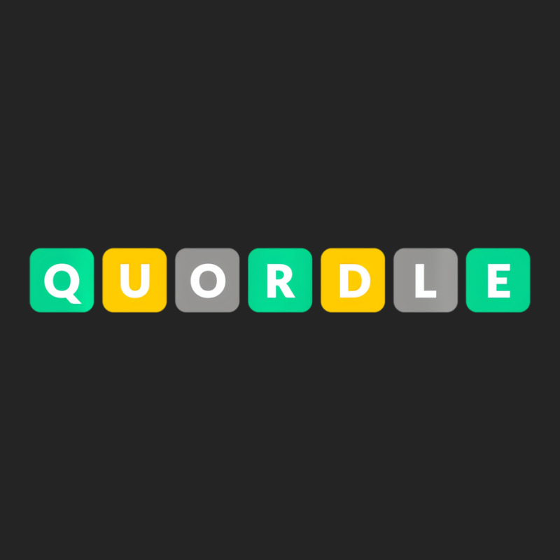 Quordle Online Word Daily Word Puzzle Game Gift Pu 3/4 Sleeve Shirt | Artistshot