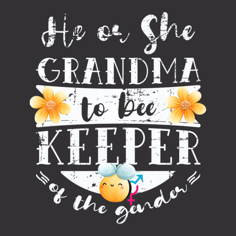 He Or She Grandma To Bee Keeper Of The Gender Reve Vintage Short | Artistshot