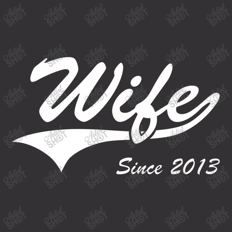 Wife Since 2013 Vintage Short | Artistshot