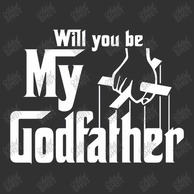 Will You Be My Godfather Vintage Hoodie And Short Set | Artistshot