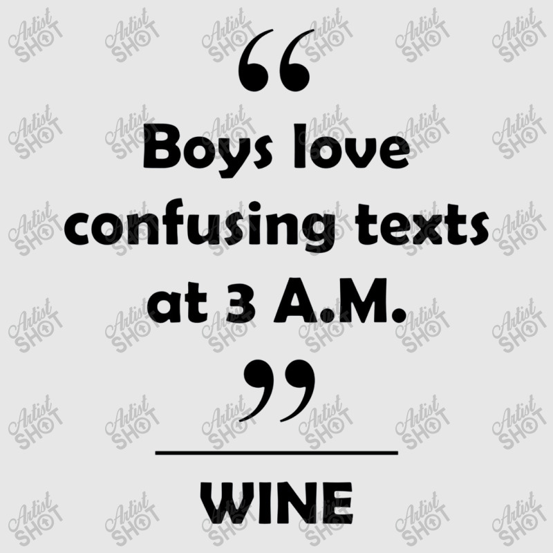 Wine   Boys Love Confusing Texts At 3 Am Hoodie & Jogger Set | Artistshot