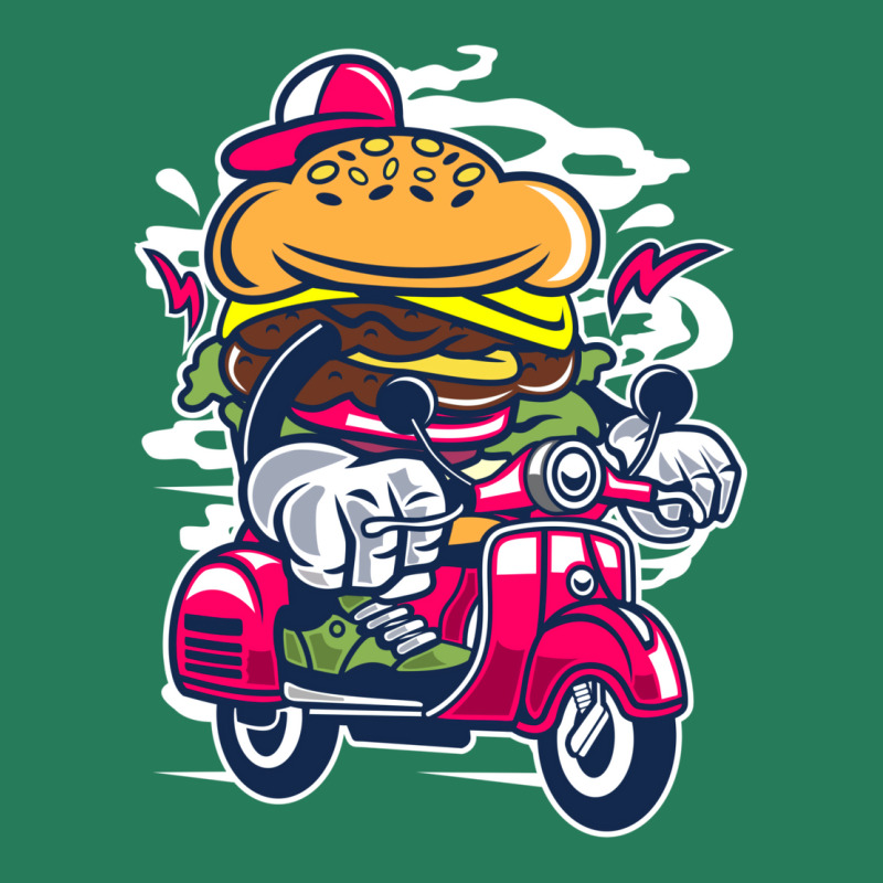 Burger Scooter T-shirt | Artistshot