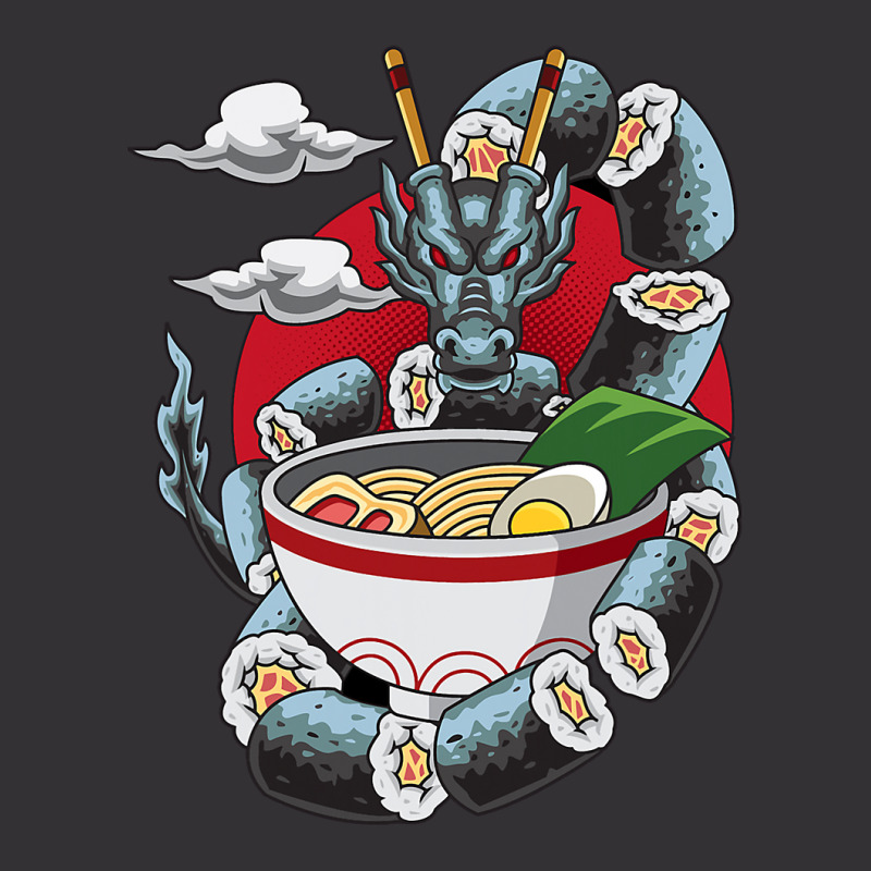 Dragon Oriental Sushi Design Vintage Short | Artistshot