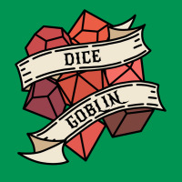 Red Tone Dice Goblin Tattoo Style Dnd Dice Classic T-shirt | Artistshot