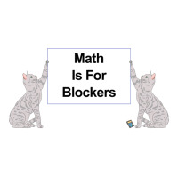 Math Is For Blockers 2 V-neck Tee | Artistshot