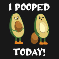 Proud Pooper Funny Poop Fart I Pooped Today T Shir Flannel Shirt | Artistshot