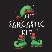 Sarcastic Elf Family Matching Christmas Gift Costu T-shirt | Artistshot