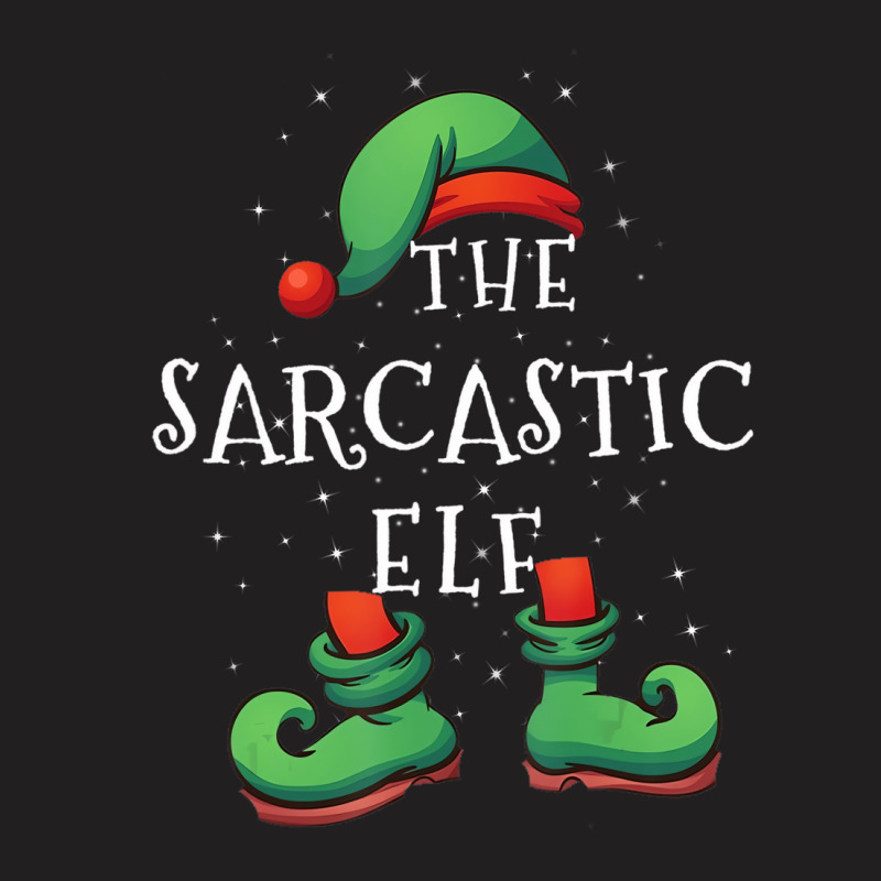 Sarcastic Elf Family Matching Christmas Gift Costu T-shirt | Artistshot