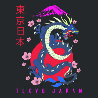 Japanese Tokyo Dragon Asian Retro 80’s Style 1 Crewneck Sweatshirt | Artistshot