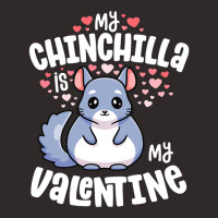 My Chinchilla Is My Valentine Kawaii Valentines Da Racerback Tank | Artistshot