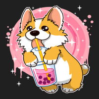 Boba Milk Tea Corgi Dog Puppy Lover Kawaii Japanes Ladies Polo Shirt | Artistshot