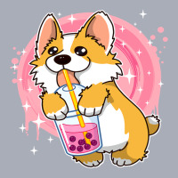 Boba Milk Tea Corgi Dog Puppy Lover Kawaii Japanes Tank Dress | Artistshot