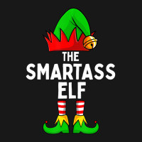 The Smartass Elf Funny Christmas Matching Family T Flannel Shirt | Artistshot