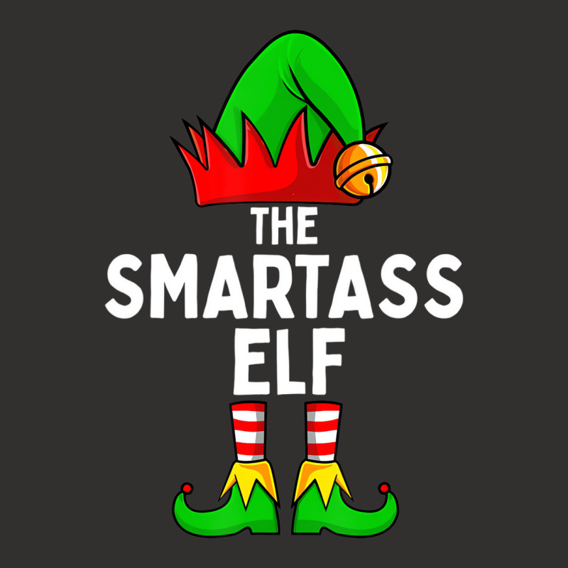 The Smartass Elf Funny Christmas Matching Family T Champion Hoodie | Artistshot