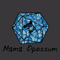 Mama Opossum Blue D20 Ladies Curvy T-shirt | Artistshot