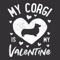 My Corgi Is My Valentine Valentines Day Dog Lover  Vintage Short | Artistshot