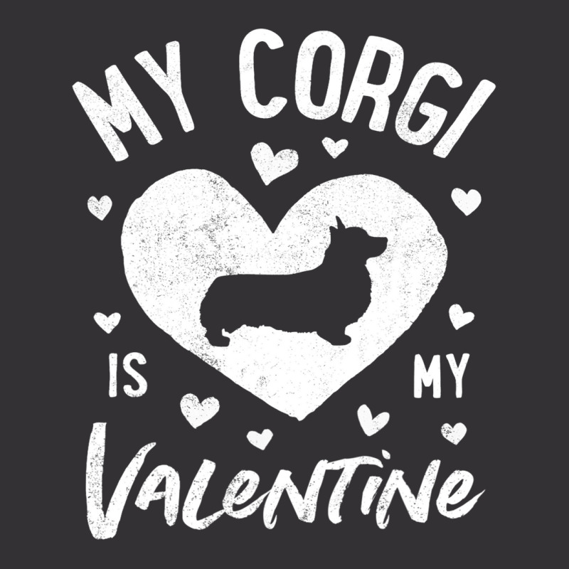 My Corgi Is My Valentine Valentines Day Dog Lover  Vintage Short by SweetCurl | Artistshot