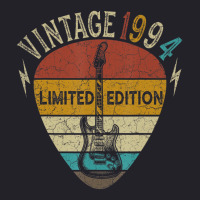 Guitar Lover 28 Year Old Gifts Vintage 1994 Limite Unisex Sherpa-lined Denim Jacket | Artistshot