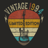 Guitar Lover 28 Year Old Gifts Vintage 1994 Limite Ladies Fitted T-shirt | Artistshot