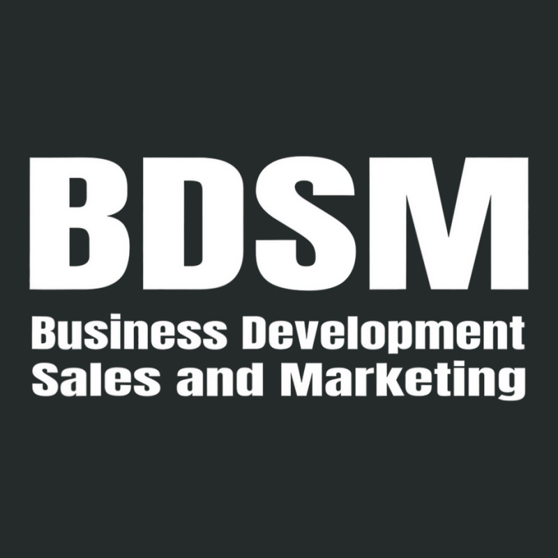 Humor Funny Bdsm Business Development Sales And Ma Women's Triblend Scoop T-shirt by refahnes | Artistshot