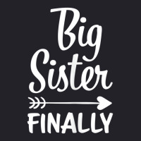 Big Sister Finally Kids Big Sister T Shirt Unisex Sherpa-lined Denim Jacket | Artistshot