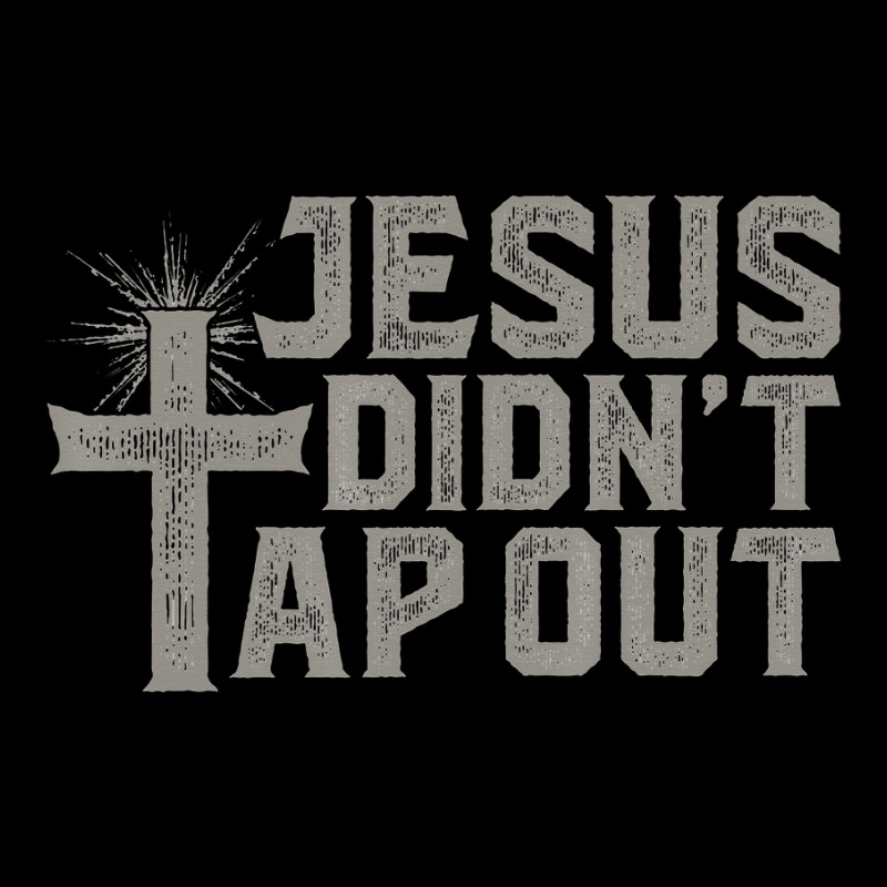 Jiu Jitsu Jesus Faith Christian Didn't Tap Out Adjustable Cap by dezUPTEES | Artistshot