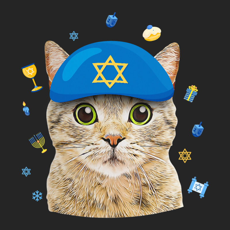 Happy Hanukkah Hanucat Cat Mom Pet Lovers Jewish H Unisex Hoodie | Artistshot