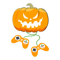 Halloween Video Gamer Pumpkin Jack O Lantern Boys Sticker | Artistshot