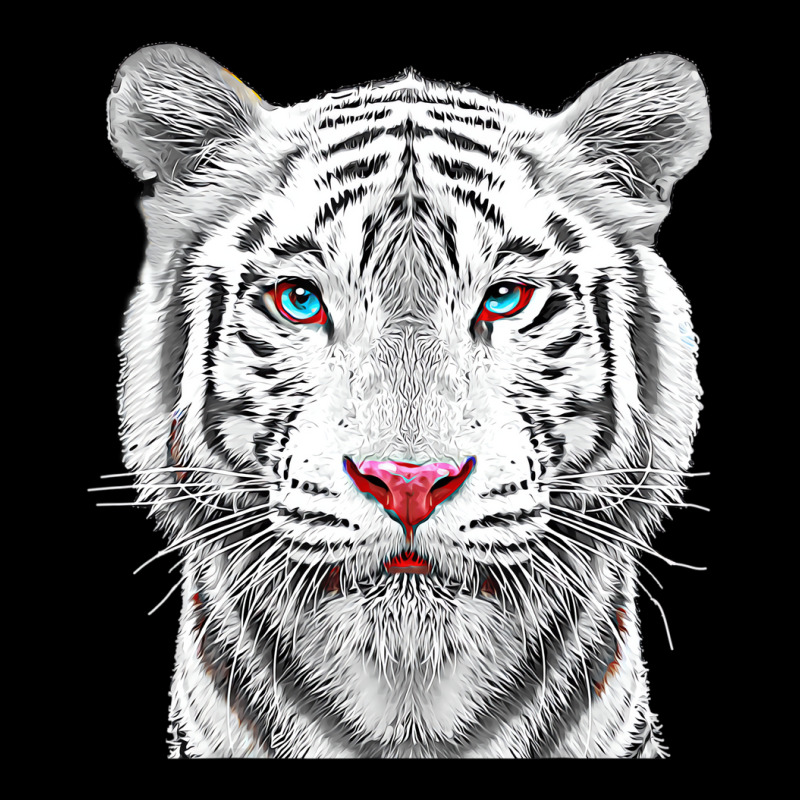 Siberian White Bengal Tiger T Shirt Adjustable Cap by arainro | Artistshot