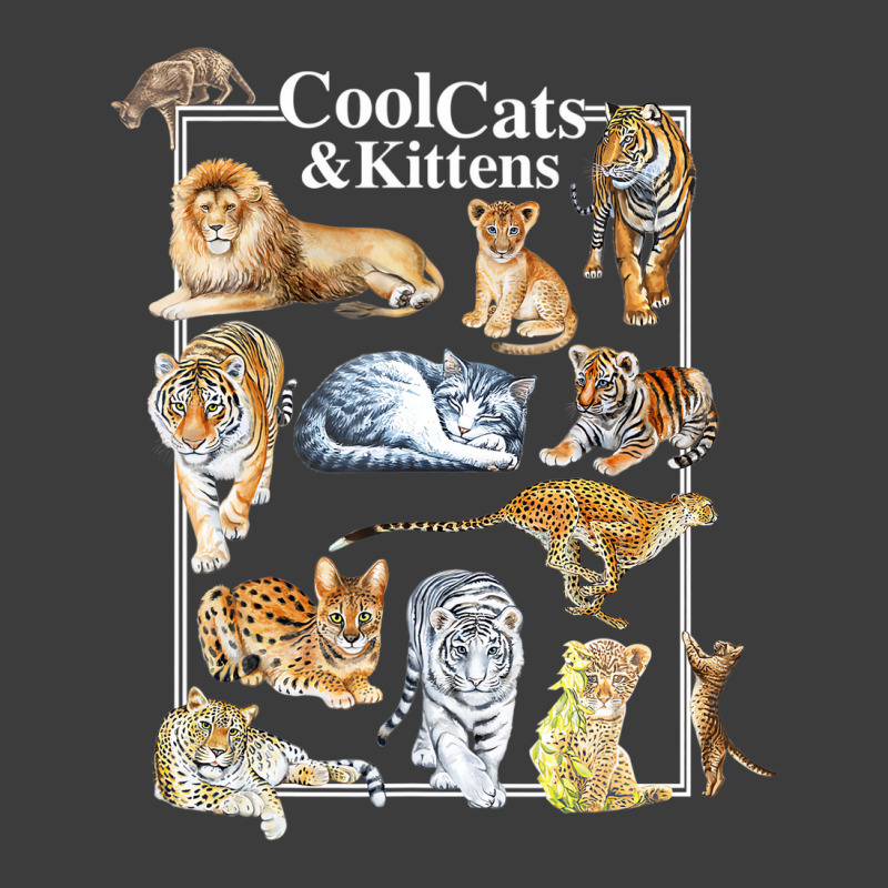 Cool Cats And Kittens Tiger Lion Leopard Felines T Men's Polo Shirt | Artistshot