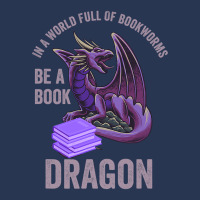 In A World Full Of Bookworms Be A Book Dragon Ladies Denim Jacket | Artistshot