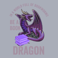 In A World Full Of Bookworms Be A Book Dragon Tank Dress | Artistshot