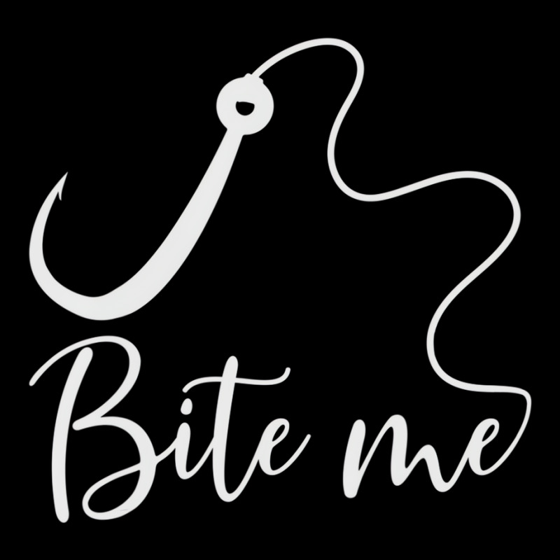 Bite Me Fishing T Shirt Youth Zipper Hoodie by dotson | Artistshot