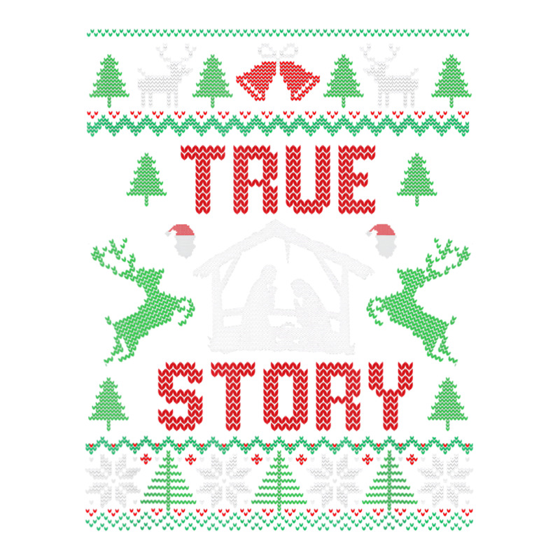 Christmas Nativity Shirt True Story Nativity Scene Youth Tee by imelde | Artistshot