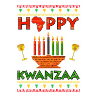 Happy Kwanzaa Kinara Candles African American Chri V-neck Tee | Artistshot